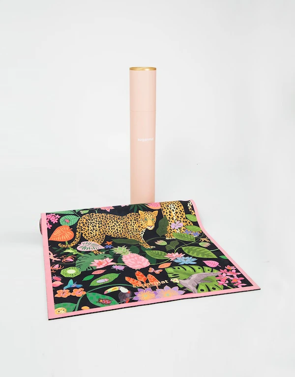 The Spotty Paradise 5mm Suede Yoga Mat 