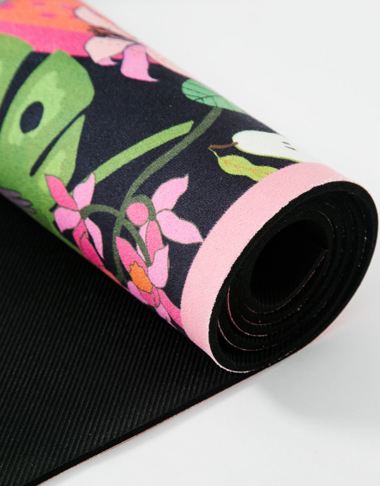 Sugarmat suede natural rubber yoga mat 5.0mm The Spotty Paradise