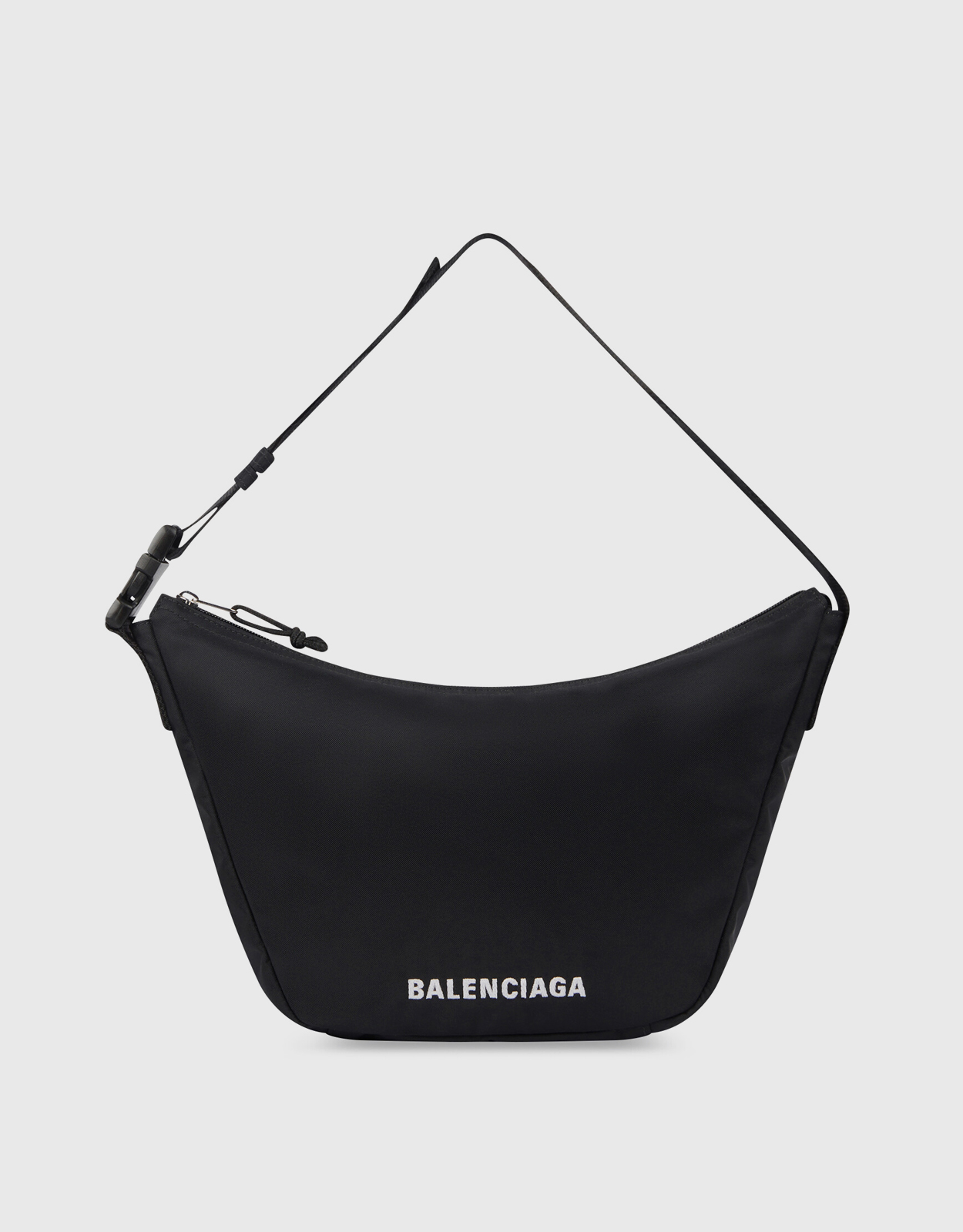 Balenciaga, Bags, Auth Nwt Balenciaga Nylon Hotel Sling Bag Black