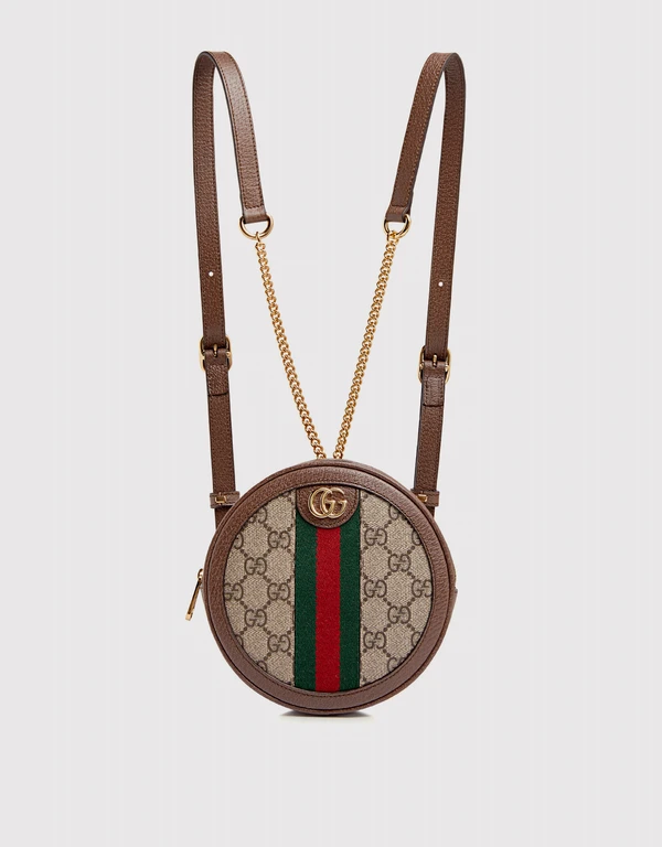 Gucci Ophidia GG 圓餅後背包