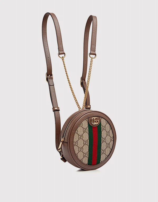 Gucci Ophidia GG 圓餅後背包