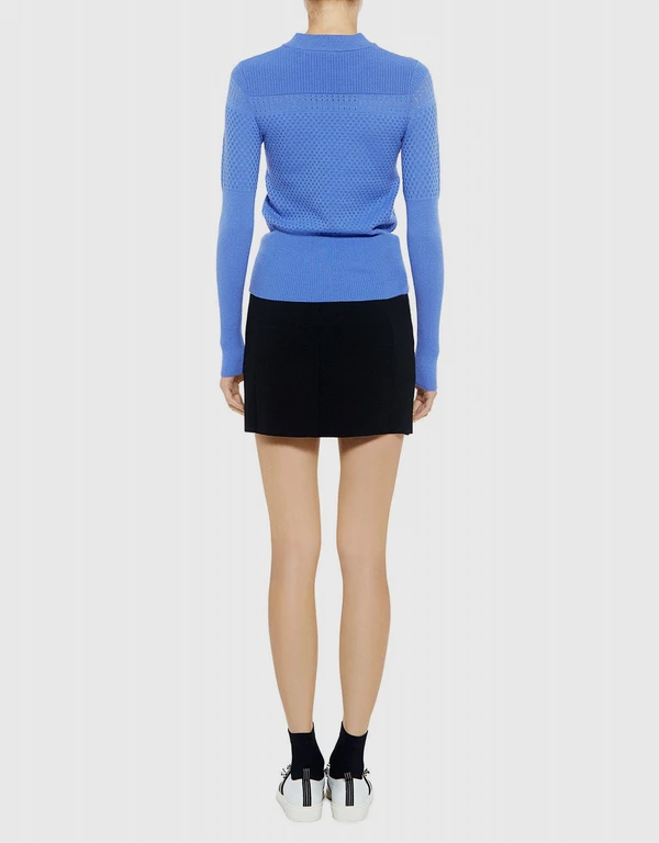 Carven High Neck Sweater 