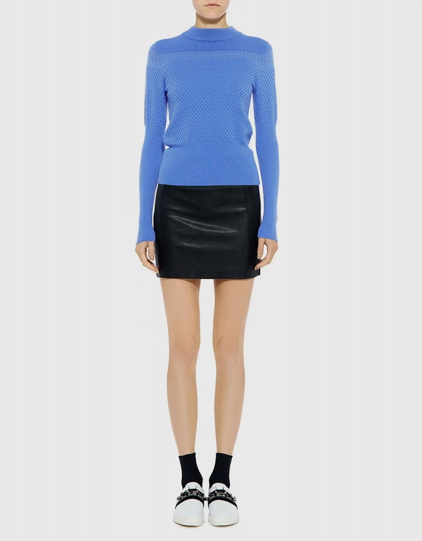 Carven High Neck Sweater 