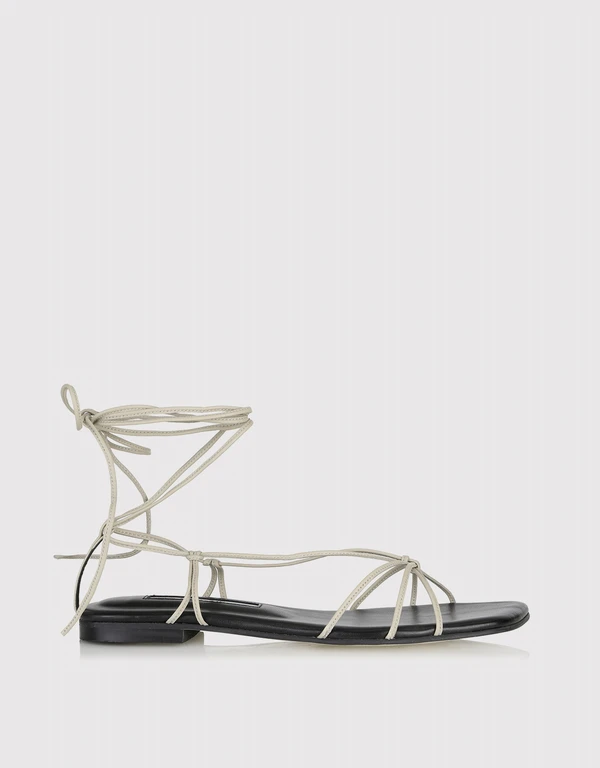 YUUL YIE Maui Lace-Up Flat Sandals
