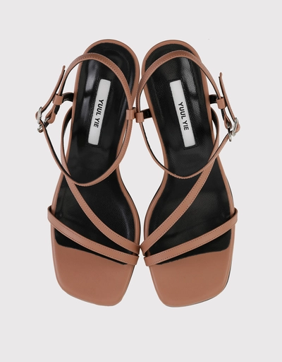 Sofia Mid-Heeled Sandals
