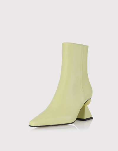 Amoeba Glam Mid-Heeled Ankle Boots