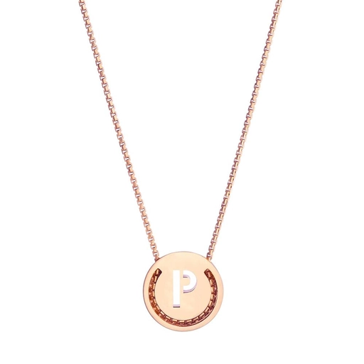 ABC's Necklace - P 18ct Rose Gold Vermeil