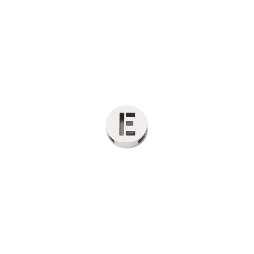 Pick Me E Charm Sterling Silver Plated