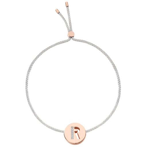 ABC's Bracelet - R - Sale 18ct Rose Gold Vermeil