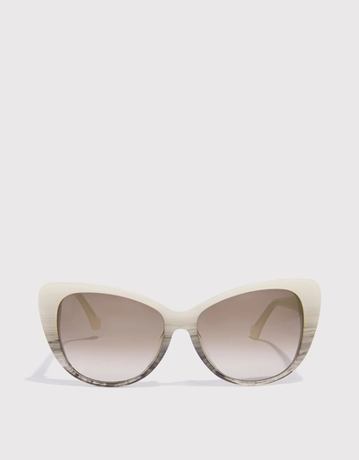 Gradient Cat-eye Sunglasses