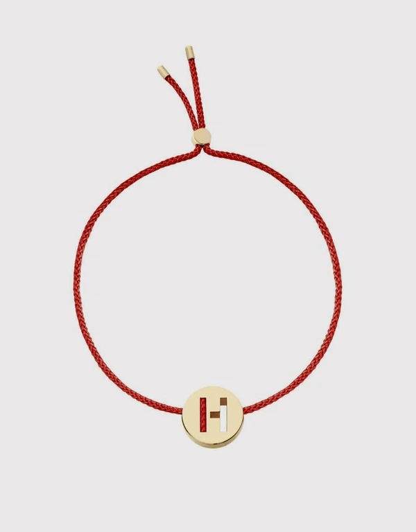 Ruifier Jewelry  ABC's H 字母手繩