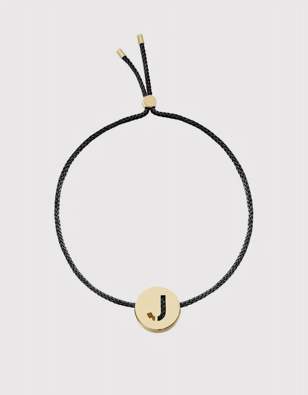 Ruifier Jewelry  ABC's J 字母手繩