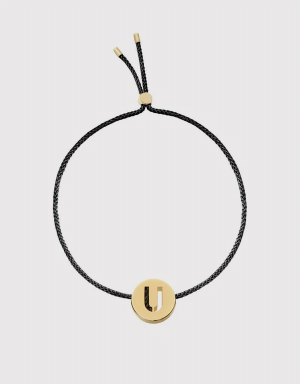 Ruifier Jewelry  ABC's U 字母手繩
