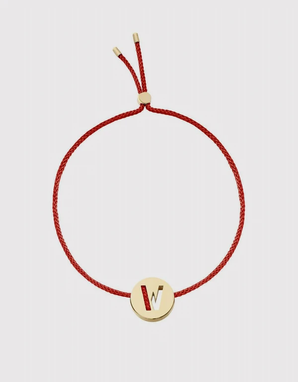Ruifier Jewelry  ABC's W 字母手繩