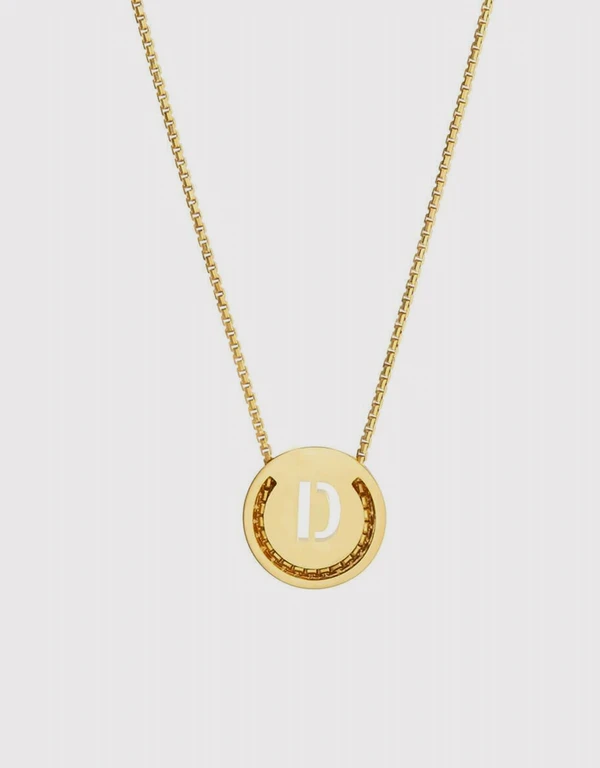 Ruifier Jewelry  ABC's D 字母項鍊