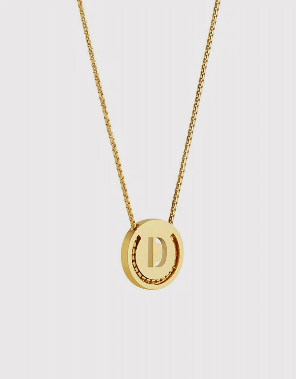 Ruifier Jewelry  ABC's D Necklace