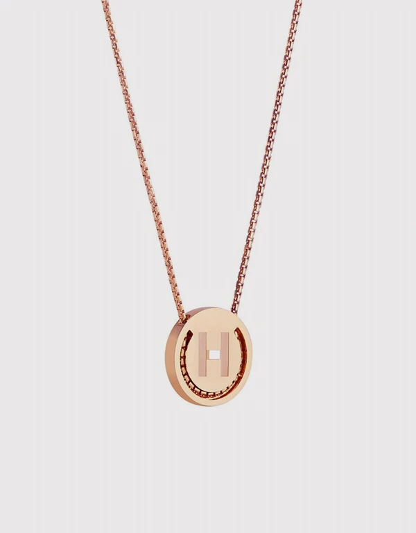 Ruifier Jewelry  ABC's H Necklace