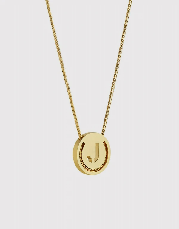 Ruifier Jewelry  ABC's J Necklace