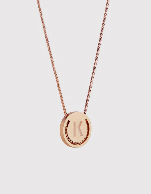 Ruifier Jewelry  ABC's K Necklace