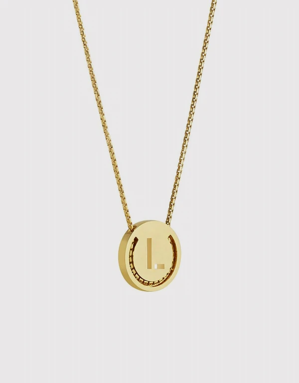 Ruifier Jewelry  ABC's L Necklace