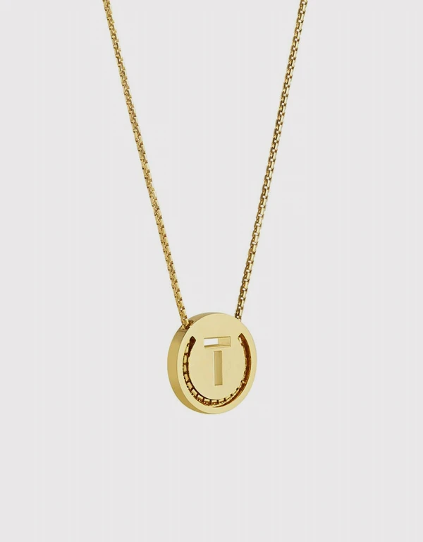 Ruifier Jewelry  ABC's T Necklace