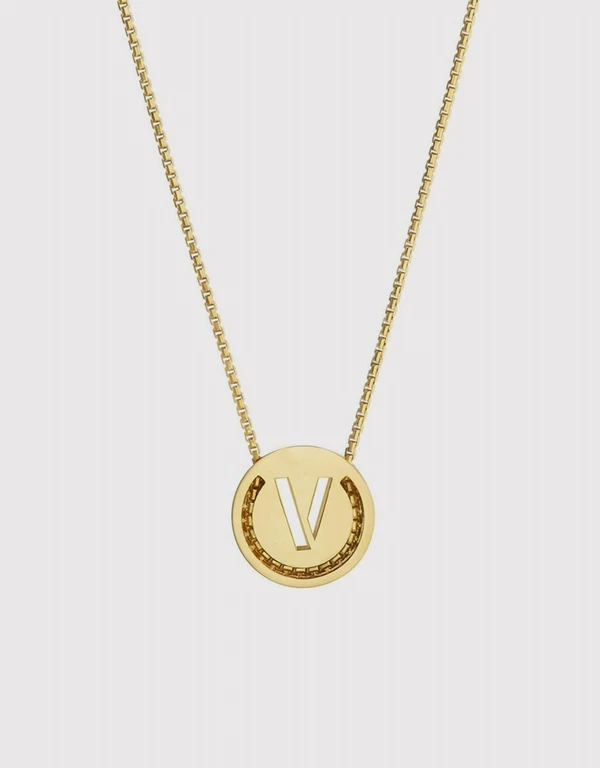 Ruifier Jewelry  ABC's V Necklace