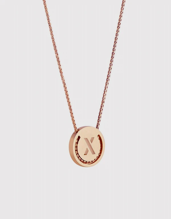 Ruifier Jewelry  ABC's X Necklace