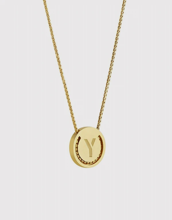 Ruifier Jewelry  ABC's Y Necklace