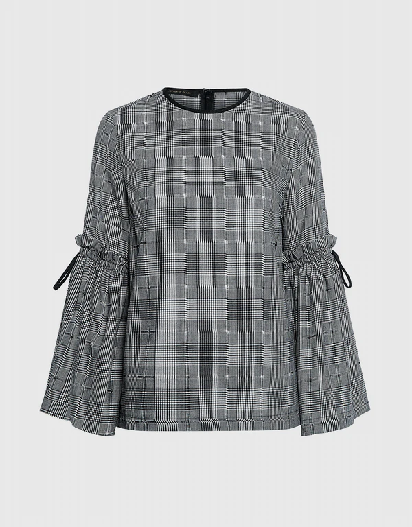 Mother of Pearl Alicia Plaid Blouse
