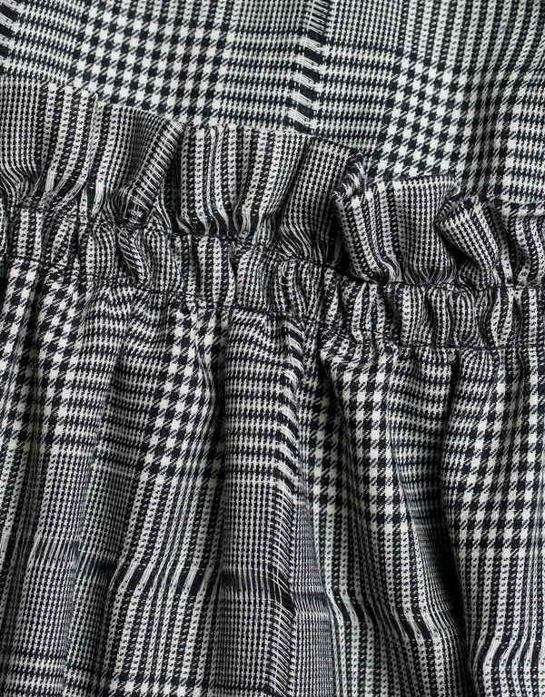 Mother of Pearl Alicia Plaid Blouse
