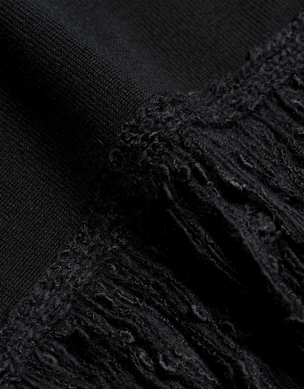 McQ Alexander McQueen Fringe Sweater (Knitwear,Sweaters) IFCHIC.COM