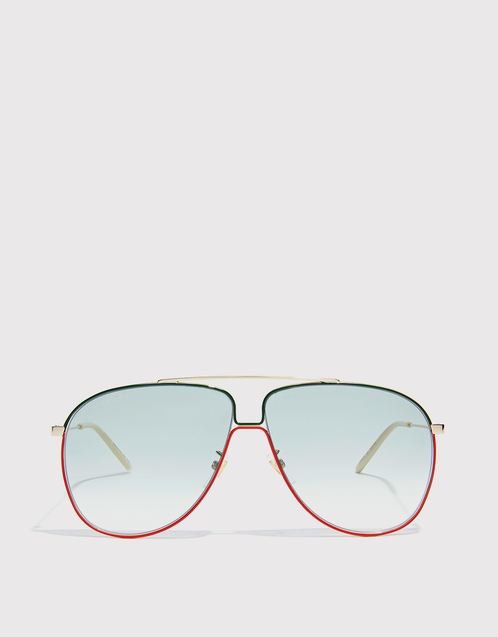 gucci gradient aviator sunglasses