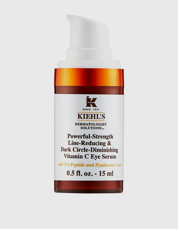 Kiehl's Powerful-Strength Line-Reducing & Dark Circle-Diminishing Vitamin C Eye Serum 15ml