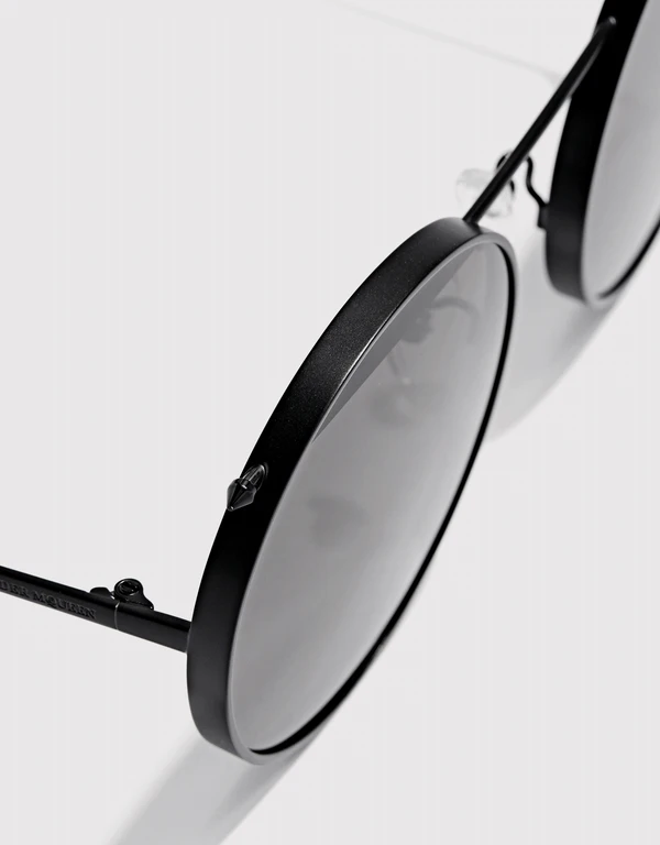 Alexander McQueen 圓框太陽眼鏡