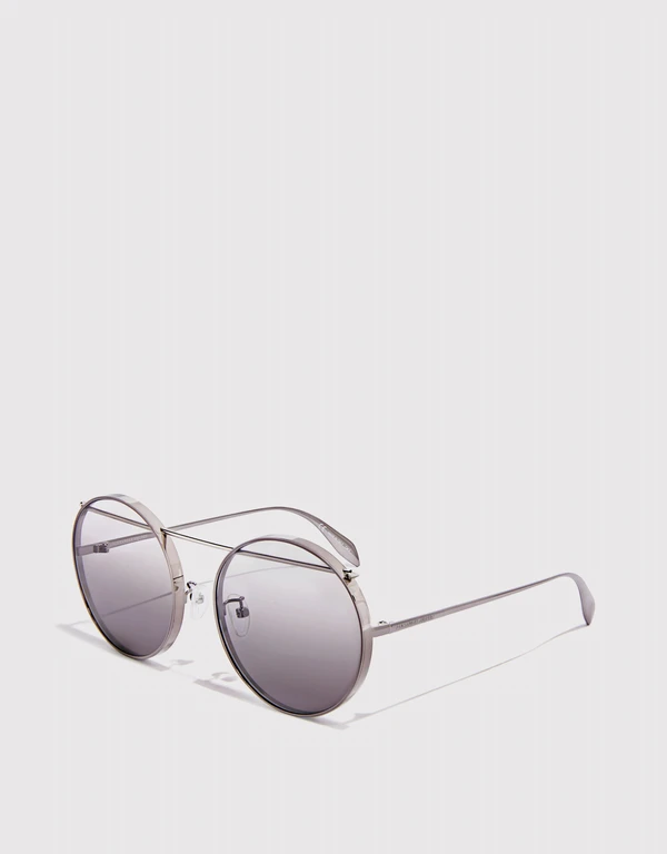 Alexander McQueen 圓框太陽眼鏡
