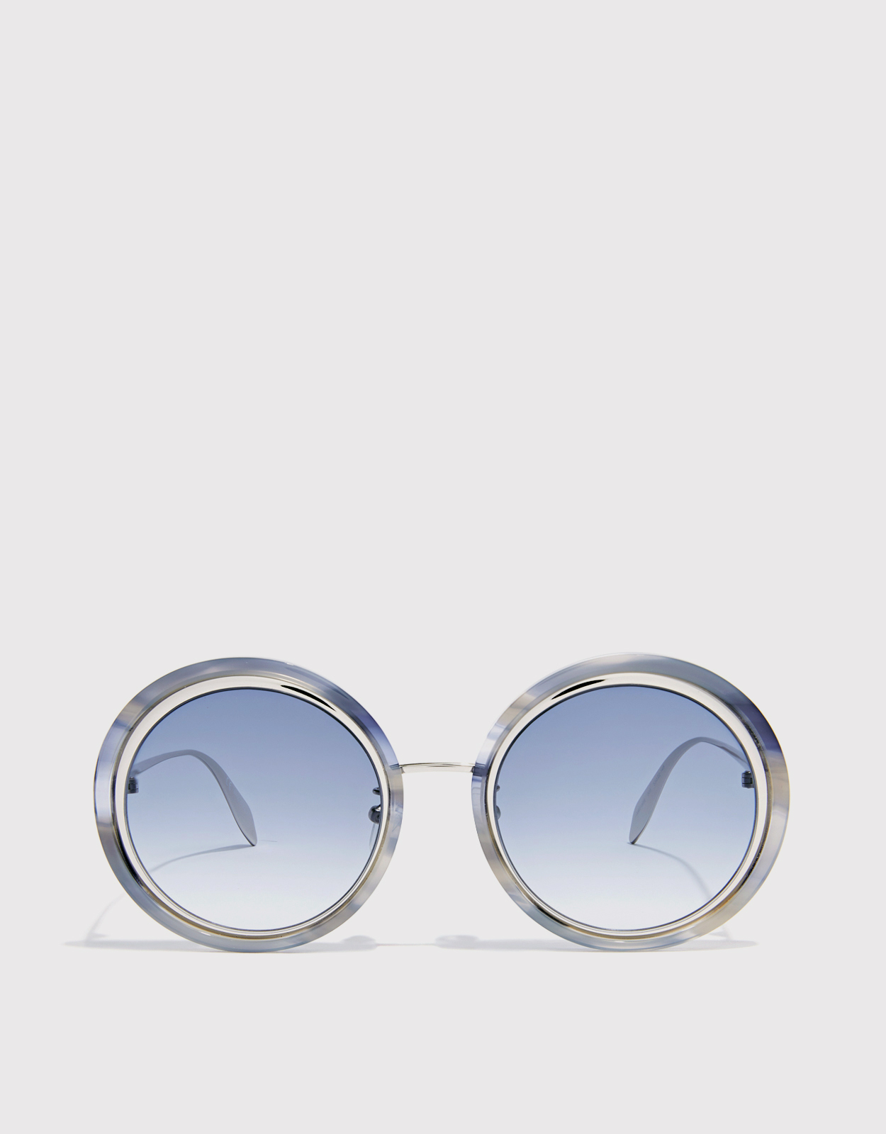prada mirrored round sunglasses