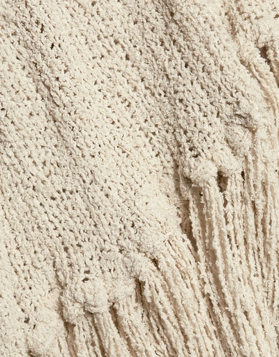 Andreas Fringe Silk Blend Sweater