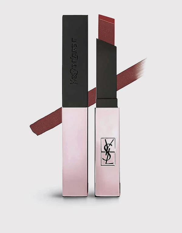 Yves Saint Laurent Rouge Pur Couture The Slim Glow Matte Lipstick-205 Secret Rosewood