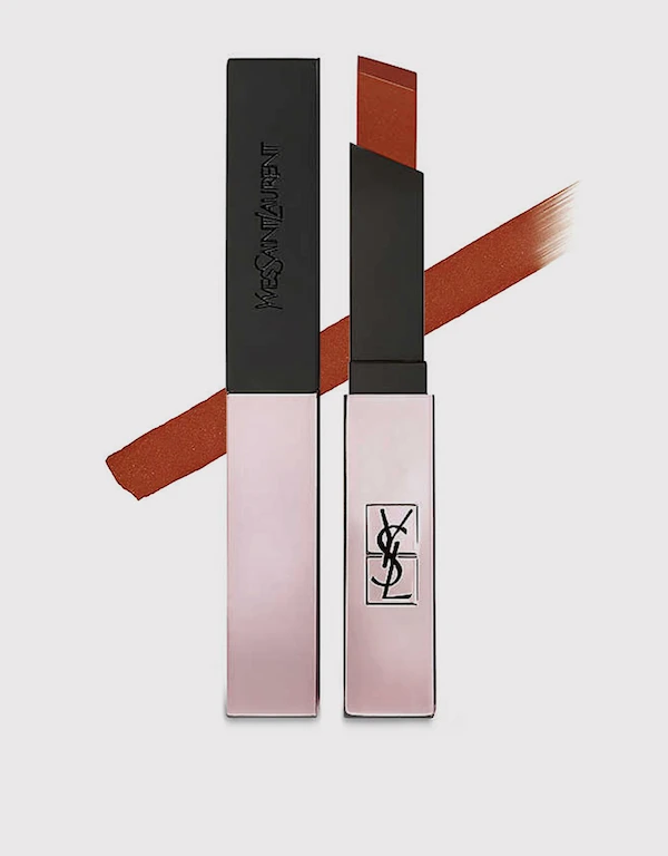 Yves Saint Laurent Rouge Pur Couture The Slim Glow Matte Lipstick-213 No Taboo Chili