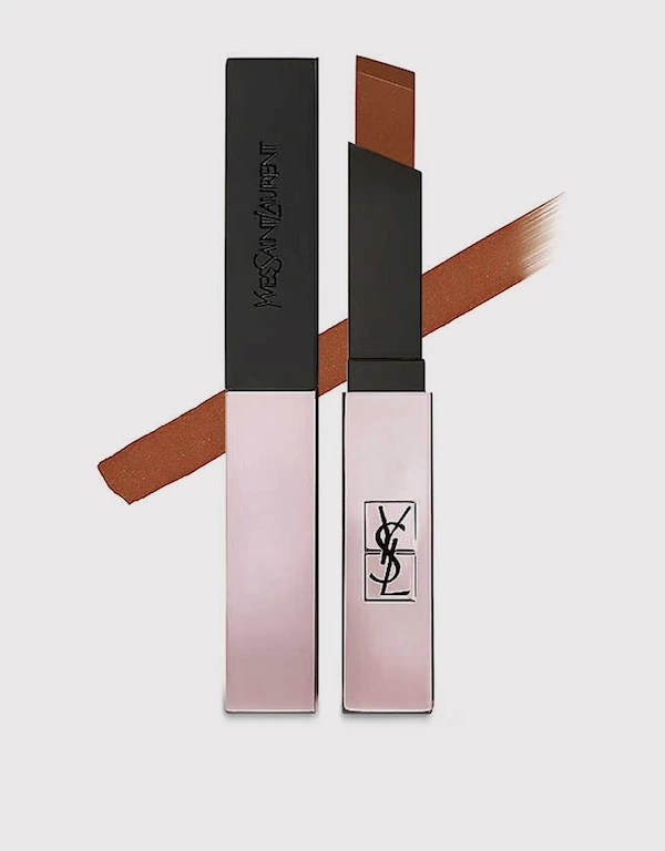 Yves Saint Laurent Rouge Pur Couture The Slim Glow Matte Lipstick-215 Undisclosed Camel