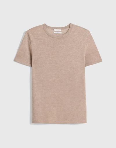 Cashmere Knit T-Shirt