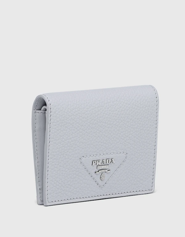 Small Leather Bi-fold Wallet