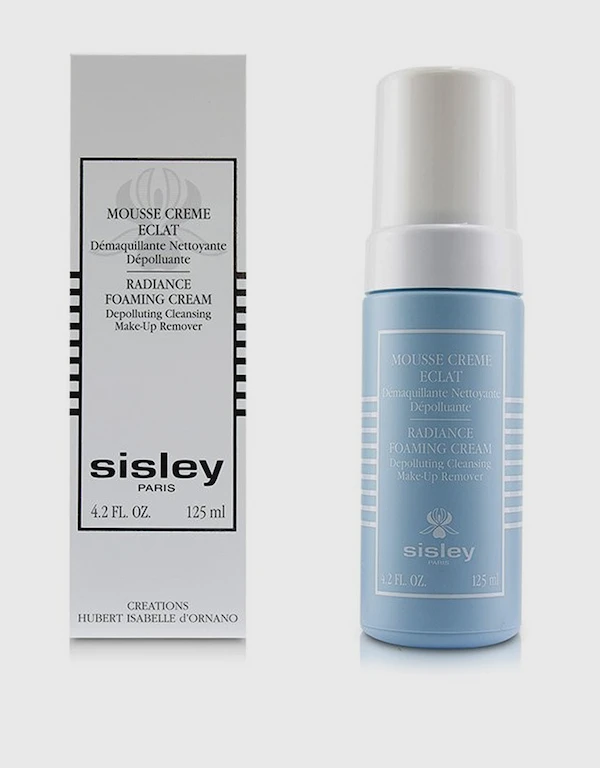 Sisley Radiance Foaming Cream Depolluting Cleansing Make-Up Remover 125ml