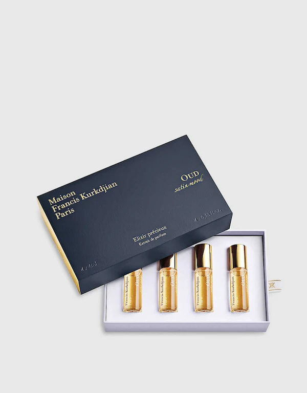 Maison Francis Kurkdjian Limited-edition Oud Satin Mood Extrait De Parfum 4x4ml