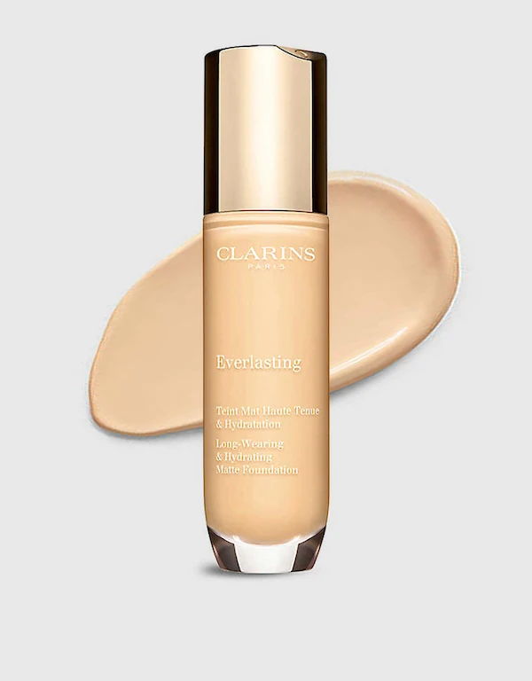 Clarins Everlasting Long Wearing Hydrating Matte Foundation-101W Linen