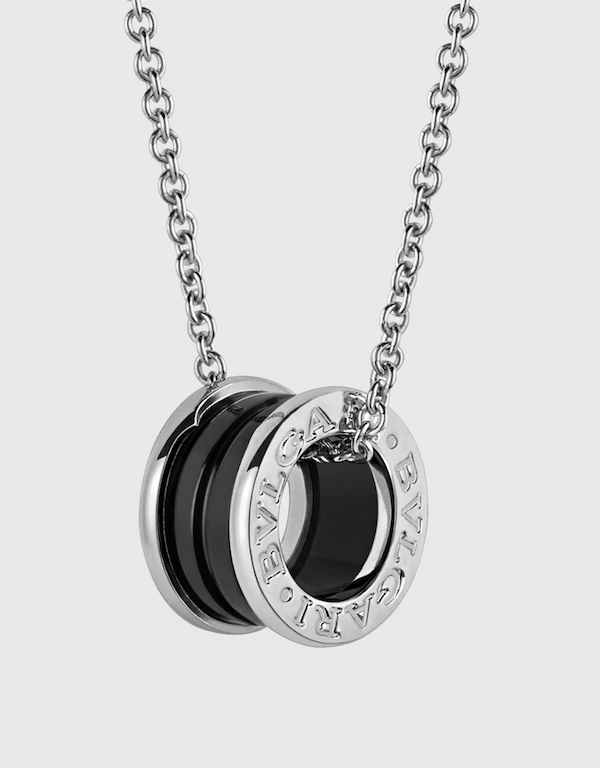 Bvlgari Save the Children Sterling Silver Ceramic Necklace