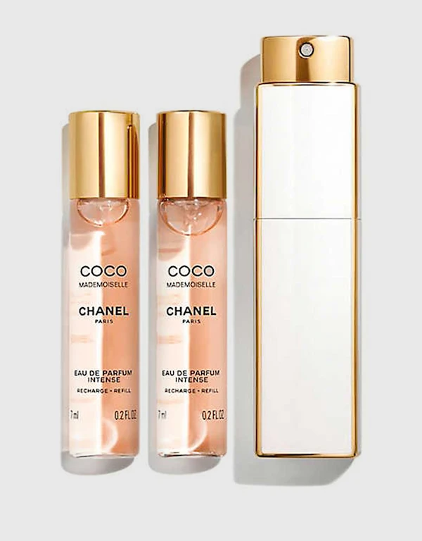Chanel Beauty Coco Mademoiselle Eau De Parfum Intense Mini Twist And Spray 3x7ml