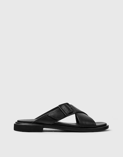 Edy Calfskin Sandal Slides