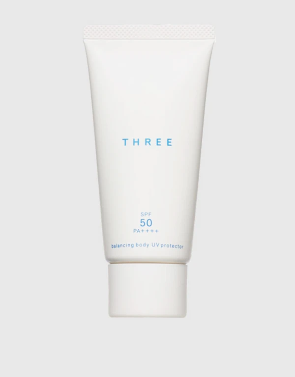 THREE Balancing Body UV Protector SPF50 Suncare Cream 80ml