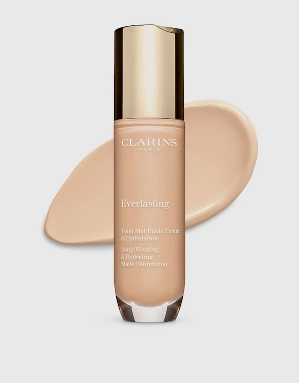 Clarins Everlasting Long Wearing Hydrating Matte Foundation-103N Ivory 